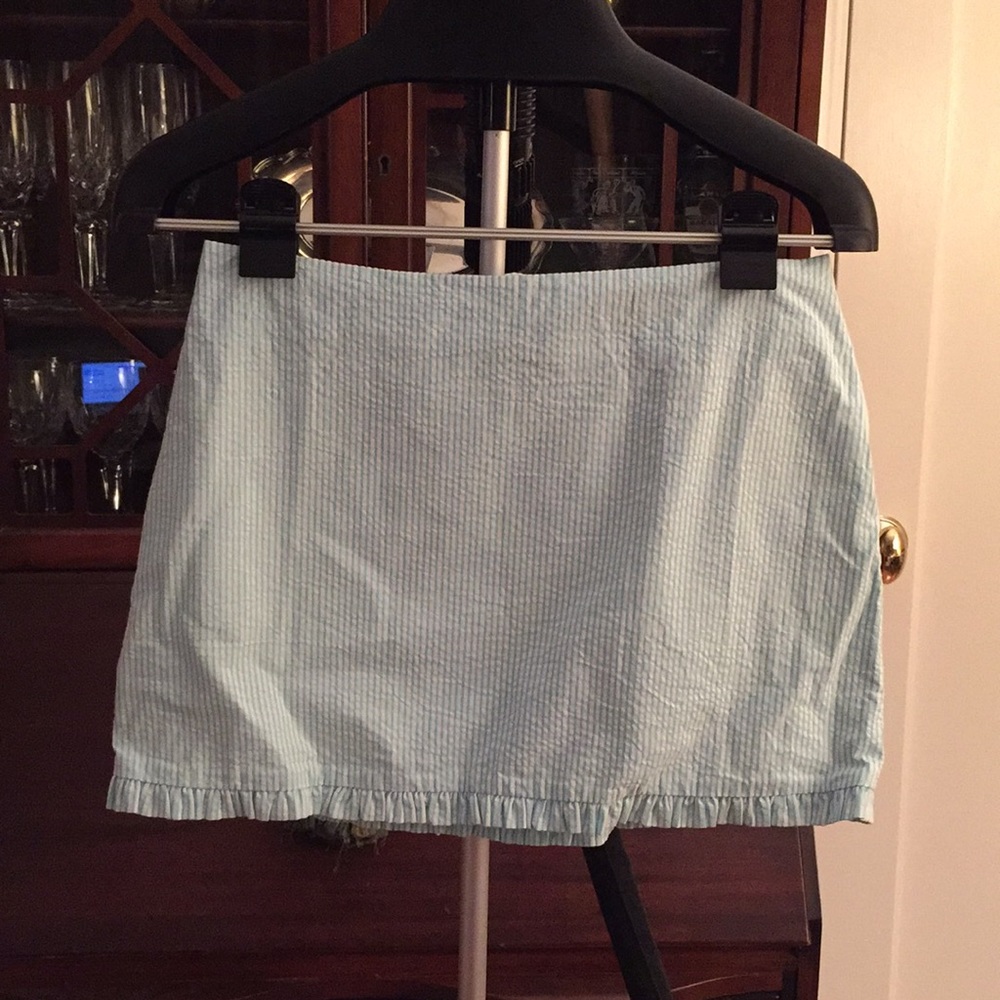 Lilly Pulitzer Seersucker Skirt